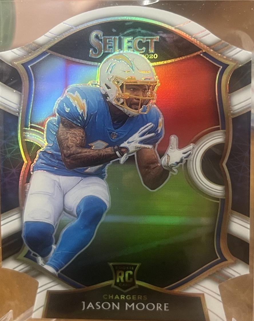 Jason Moore [White Prizm Die Cut] #78