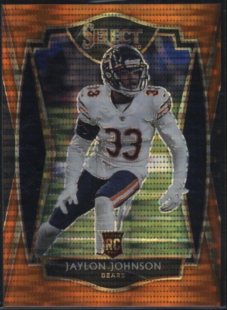 Jaylon Johnson [Neon Orange Pulsar Prizm] #195
