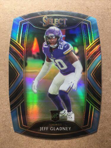 Jeff Gladney [Light Blue Prizm Die Cut] #293