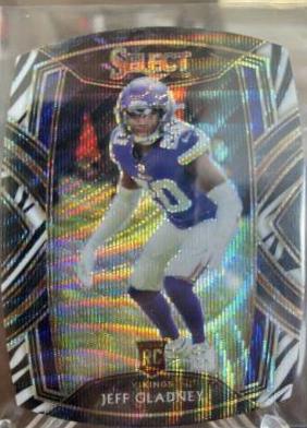 Jeff Gladney [Zebra Prizm] #293