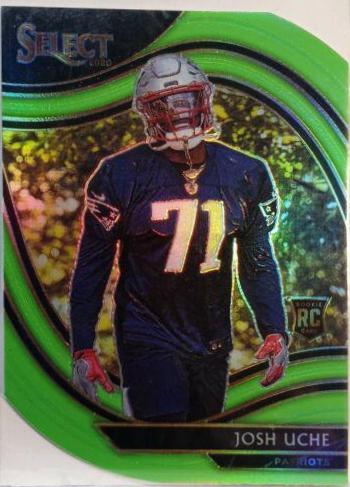 Josh Uche [Green Prizm Die Cut] #395