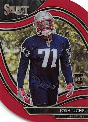 Josh Uche [Maroon Prizm Die Cut] #395