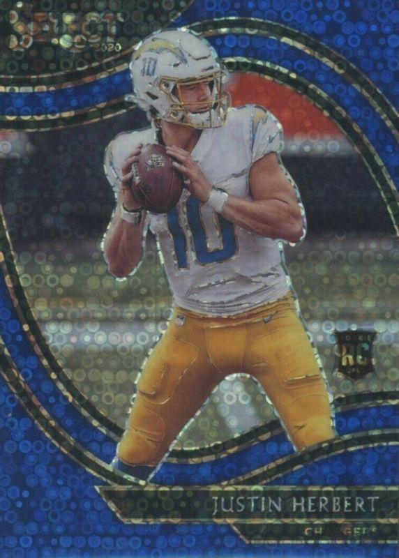 Justin Herbert [Blue Disco Prizm] #344