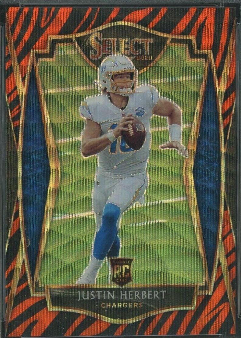 Justin Herbert [Tiger Prizm] #144