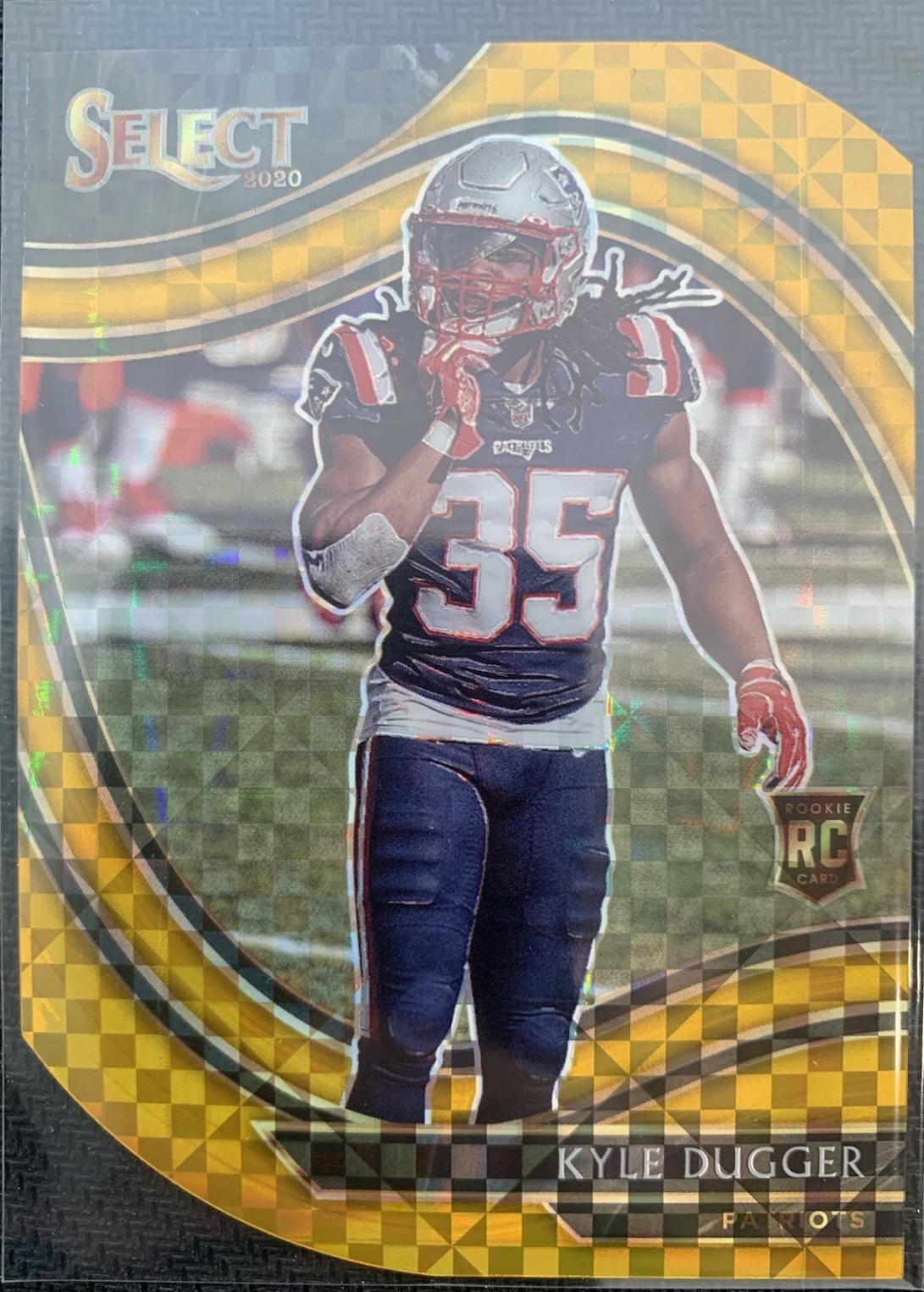 Kyle Dugger [Gold Prizm Die Cut] #393