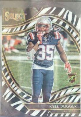 Kyle Dugger [Zebra Prizm Die Cut] #393