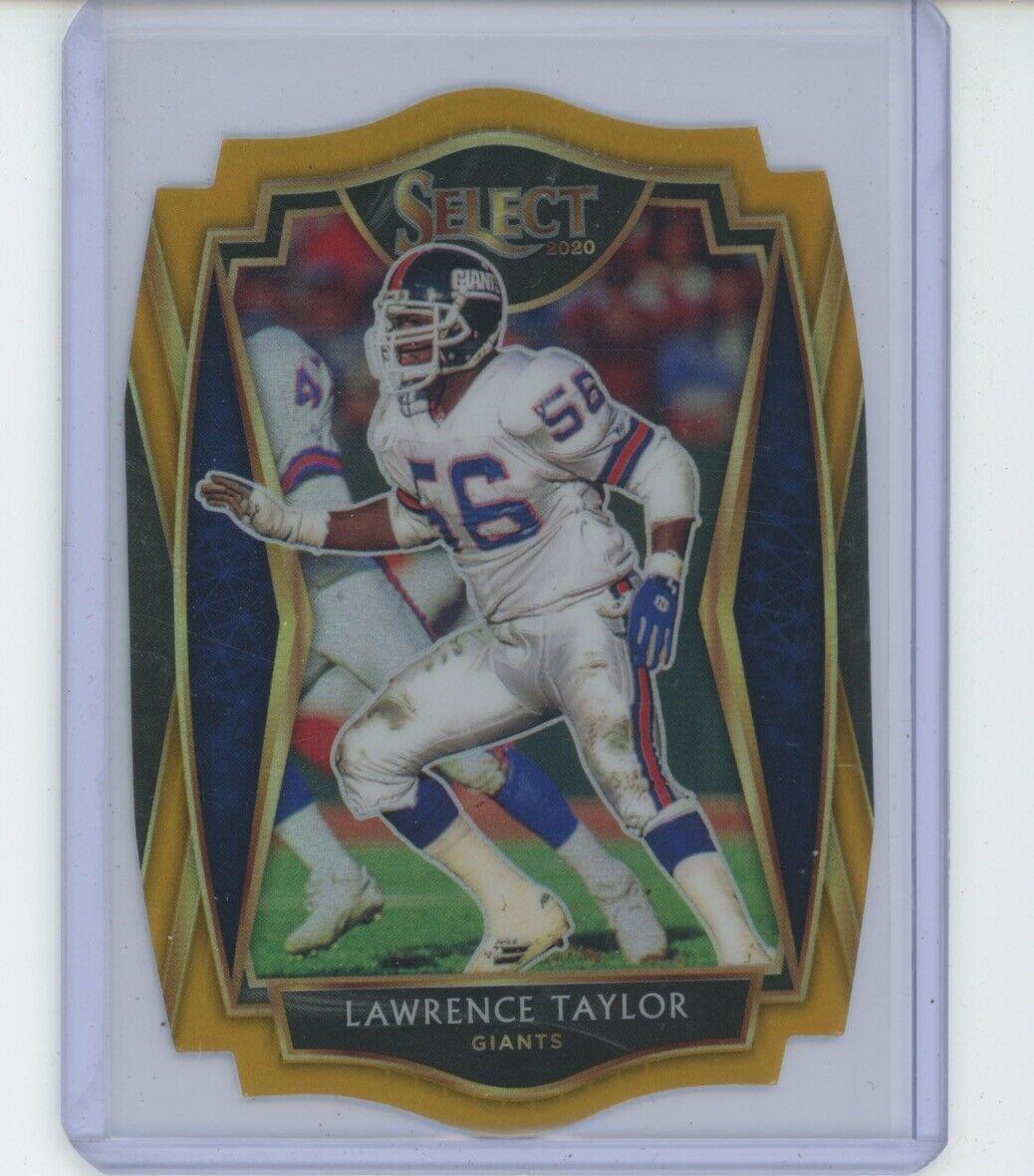 Lawrence Taylor [Gold Prizm Die Cut] #110