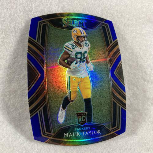 Malik Taylor [Blue Prizm Die Cut] #282