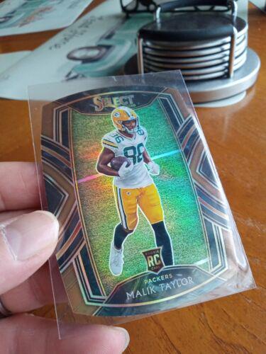 Malik Taylor [Copper Prizm Die Cut] #282
