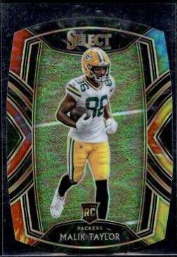 Malik Taylor [Tie Dye Prizm Die Cut] #282