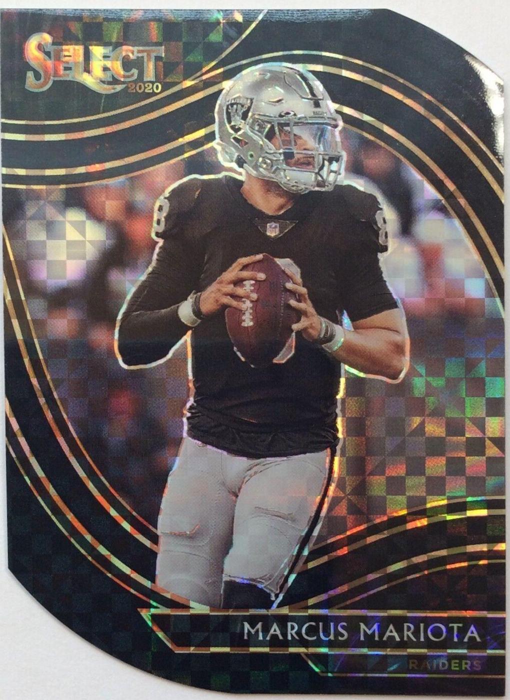 Marcus Mariota [Black Prizm Die Cut] #339