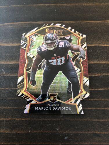 Marlon Davidson [Zebra Prizm Die Cut] #95