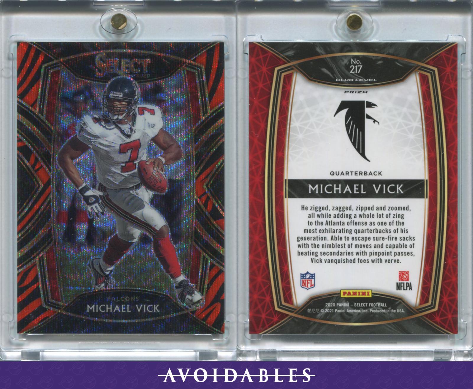 Michael Vick [Tiger Prizm] #217