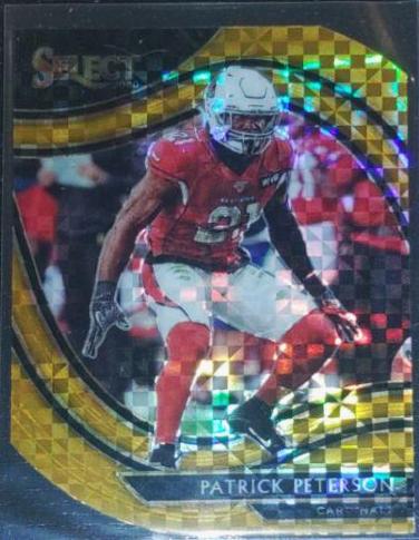 Patrick Peterson [Gold Prizm Die Cut] #343