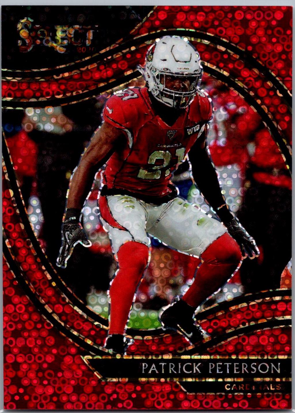 Patrick Peterson [Red Disco Prizm] #343