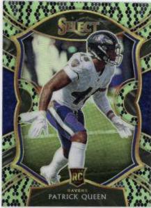 Patrick Queen [Green and Black Snakeskin Prizm] #93