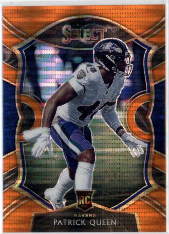Patrick Queen [Neon Orange Pulsar Prizm] #93