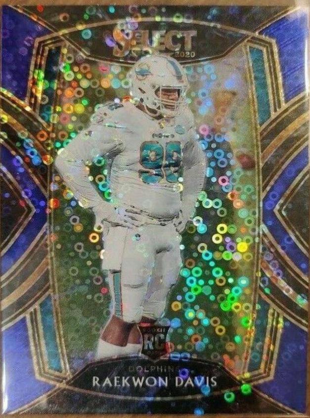 Raekwon Davis [Blue Disco Prizm] #296