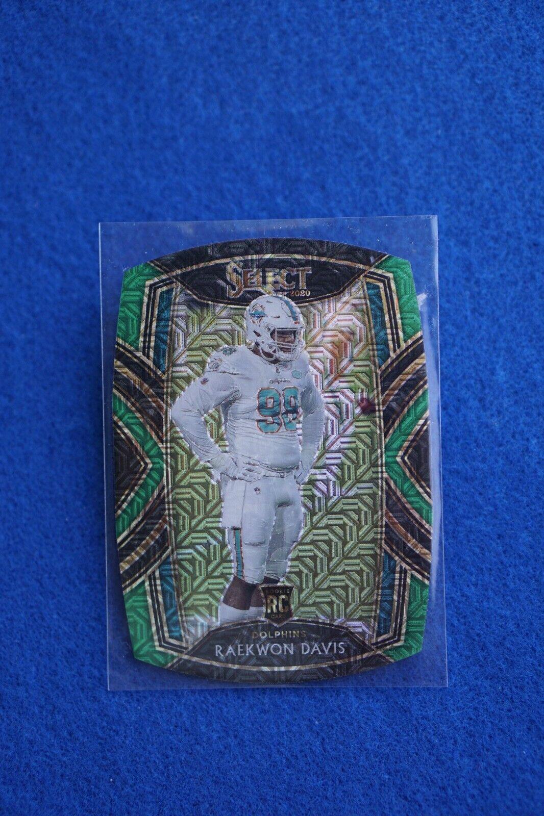 Raekwon Davis [Green Prizm Die Cut] #296