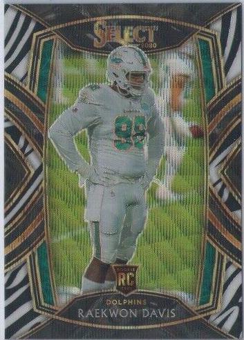 Raekwon Davis [Zebra Prizm] #296