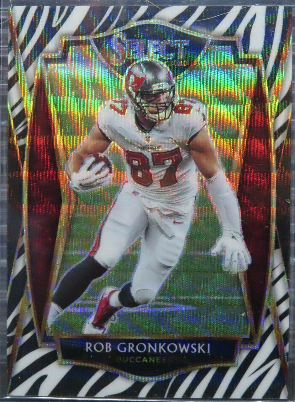Rob Gronkowski [Zebra Prizm] #141