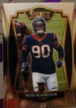 Ross Blacklock [Zebra Prizm Die Cut] #194