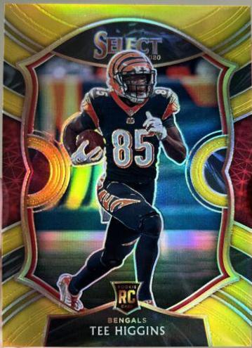 Tee Higgins [Gold Prizm] #60