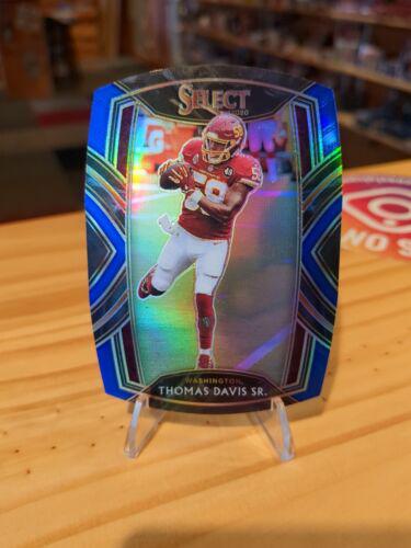 Thomas Davis Sr. [Blue Prizm Die Cut] #221