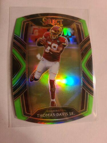 Thomas Davis Sr. [Green Prizm Die Cut] #221
