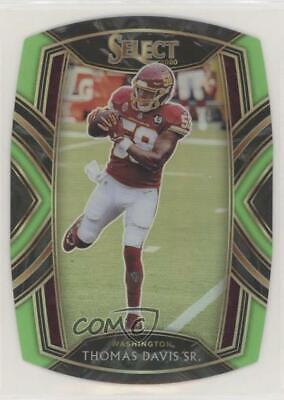 Thomas Davis Sr. [Neon Green Prizm Die Cut] #221