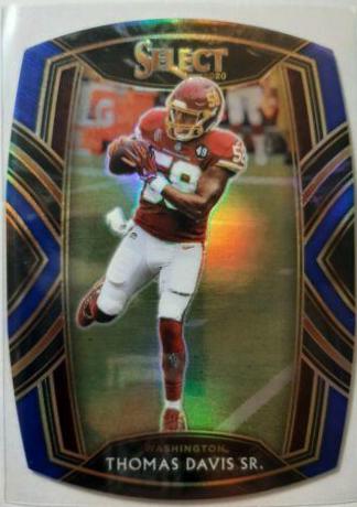 Thomas Davis Sr. [Orange Prizm Die Cut] #221