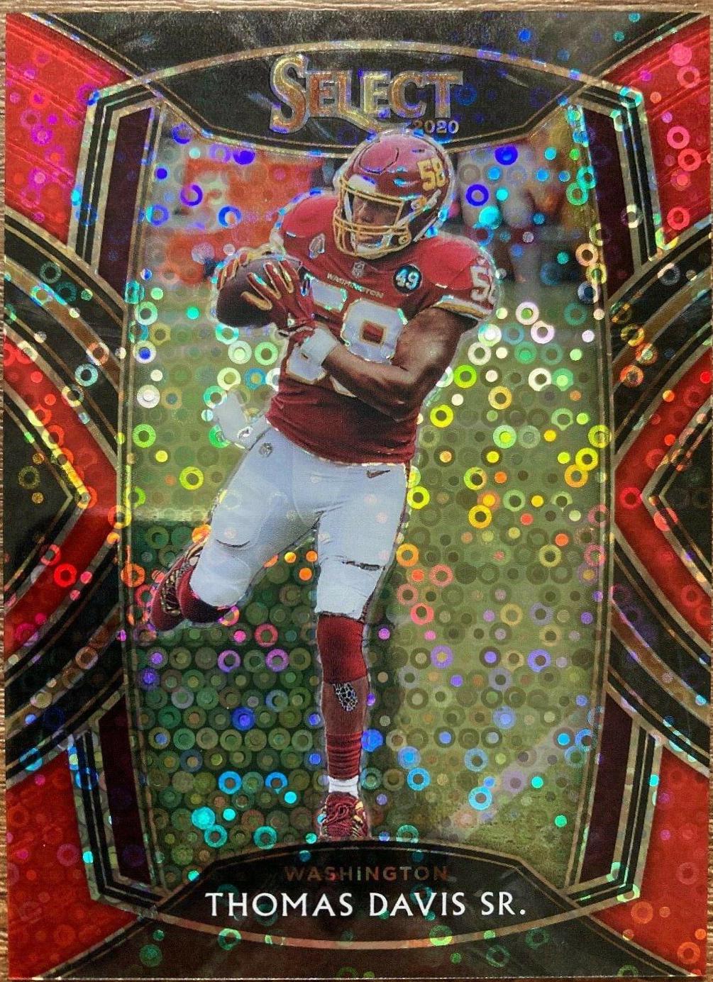 Thomas Davis Sr. [Red Disco Prizm] #221