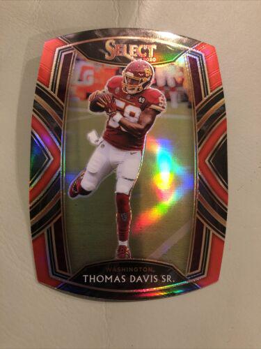 Thomas Davis Sr. [Red Prizm Die Cut] #221