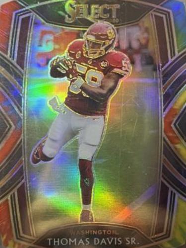 Thomas Davis Sr. [Tie Dye Prizm Die Cut] #221