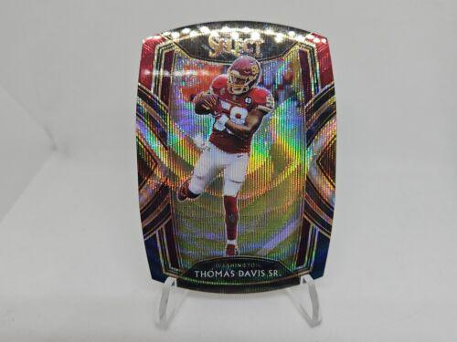 Thomas Davis Sr. [Tri Color Prizm Die Cut] #221