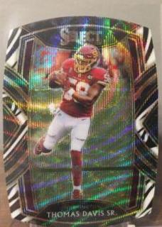 Thomas Davis Sr. [Zebra Prizm] #221