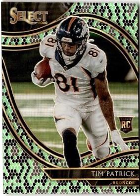 Tim Patrick [Green and Black Snakeskin Prizm] #375