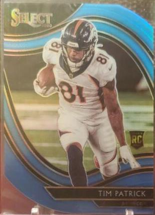 Tim Patrick [Light Blue Prizm Die Cut] #375