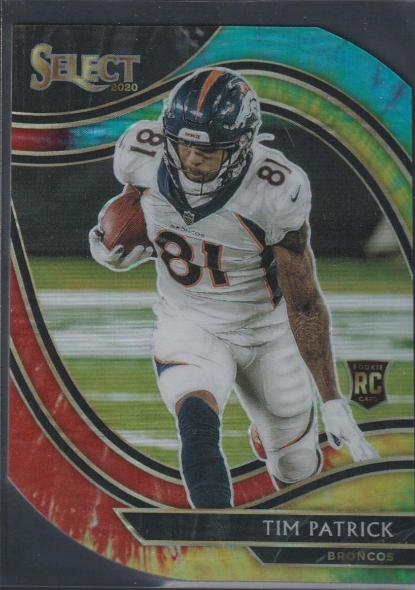 Tim Patrick [Tie Dye Prizm Die Cut] #375