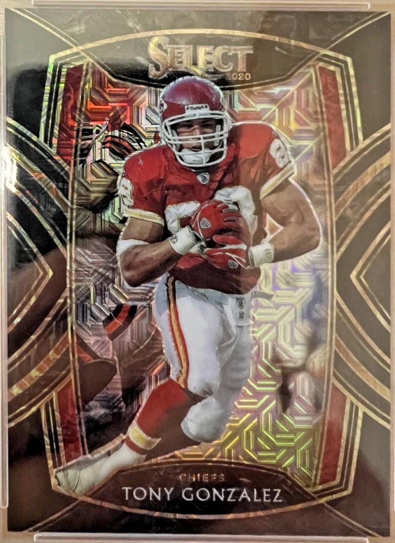 Tony Gonzalez [Green and Black Snakeskin Prizm] #234