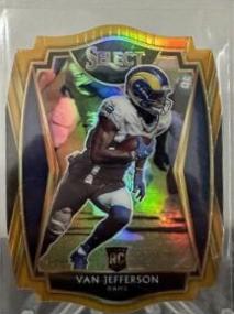 Van Jefferson [Gold Prizm Die Cut] #171