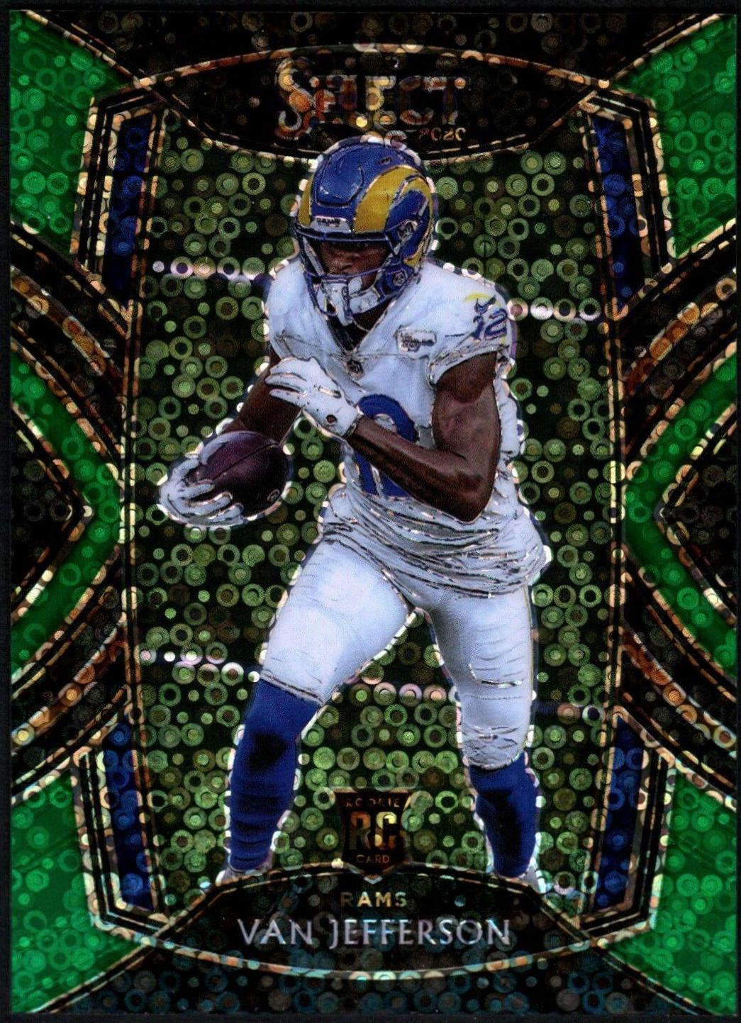 Van Jefferson [Green Disco Prizm] #271