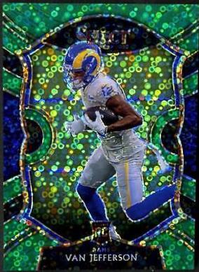 Van Jefferson [Green Disco Prizm] #71
