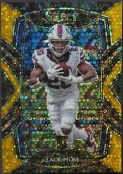 Zack Moss [Gold Disco Prizm] #269