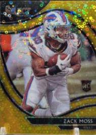 Zack Moss [Gold Disco Prizm] #369