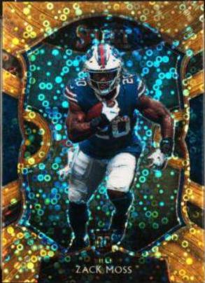 Zack Moss [Gold Disco Prizm] #69