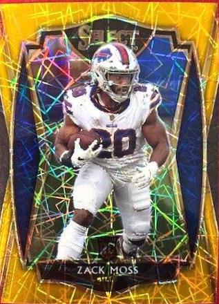 Zack Moss [Gold Prizm] #169
