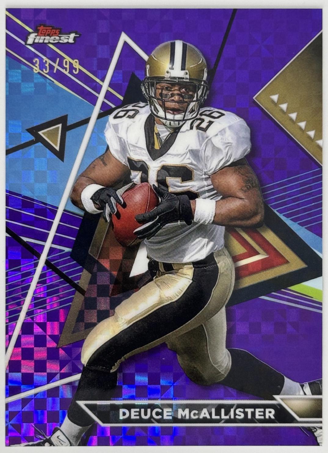 Deuce McAllister [Blue Geometric] #217