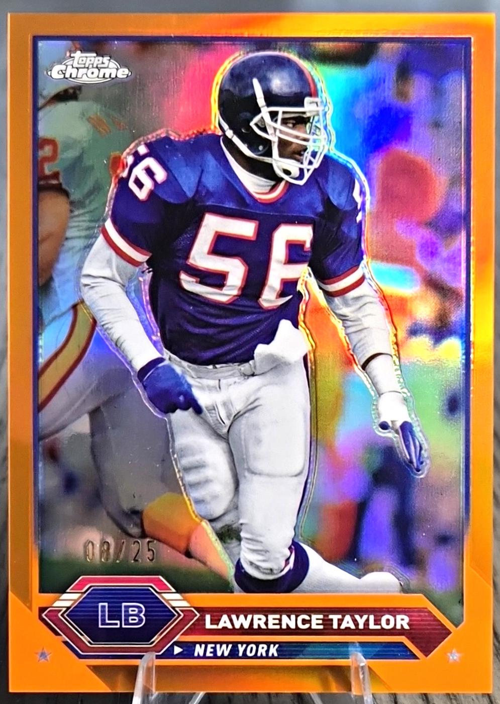 Lawrence Taylor [Geometric Orange] #43
