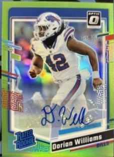 Dorian Williams [Green Autograph] #212